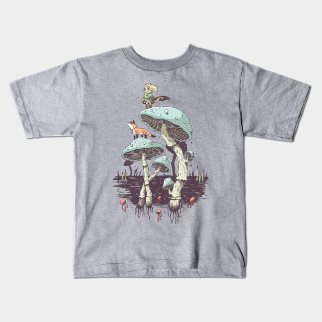 Elf Archer Kids T-Shirt by Freeminds